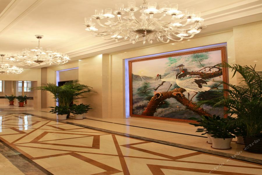 Dalian Great Wall Hotel Exterior foto